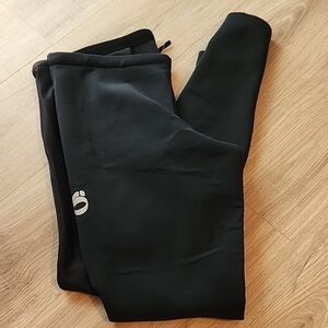 Pearl Izumi | Thick Cozy Fleece Cycling Black Leggings With Ankle Zippers